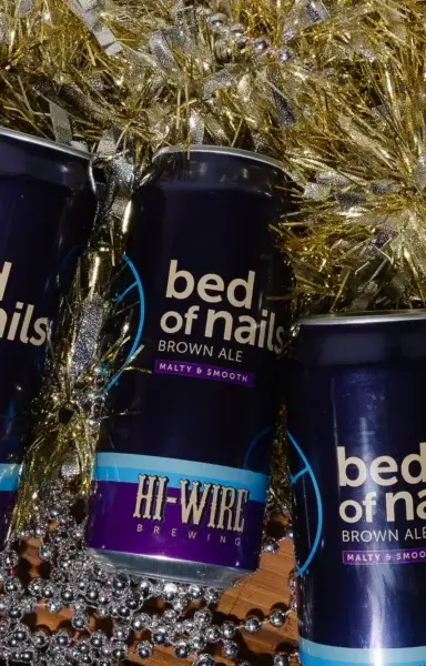 Alabama Crown Home Beer Bed of Nails Brown Ale Hi-Wire Brewing